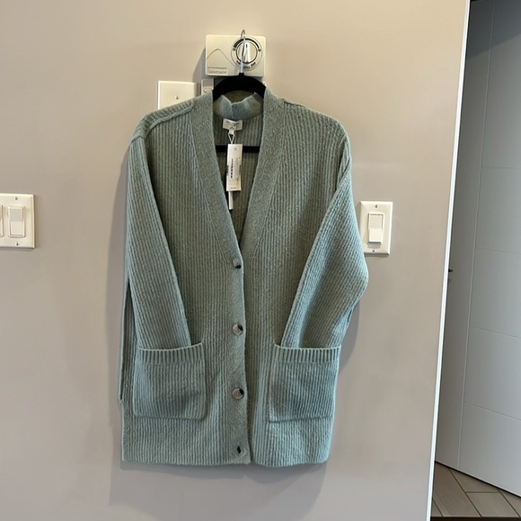 Gentle Fawn Chester Long Cardigan NWT Mist - Picture 4 of 8